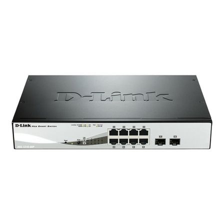 D-Link DGS-1210-08P Switch Gestionado de 8 Puertos Gigabit con PoE y 2 SFP D-Link DGS-1210-08P Switch Gestionado de 8 Puertos Gigabit con PoE y 2 SFP